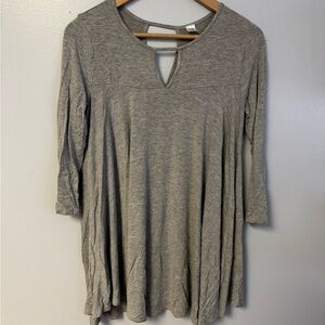 0424-33 Grey Swing Top